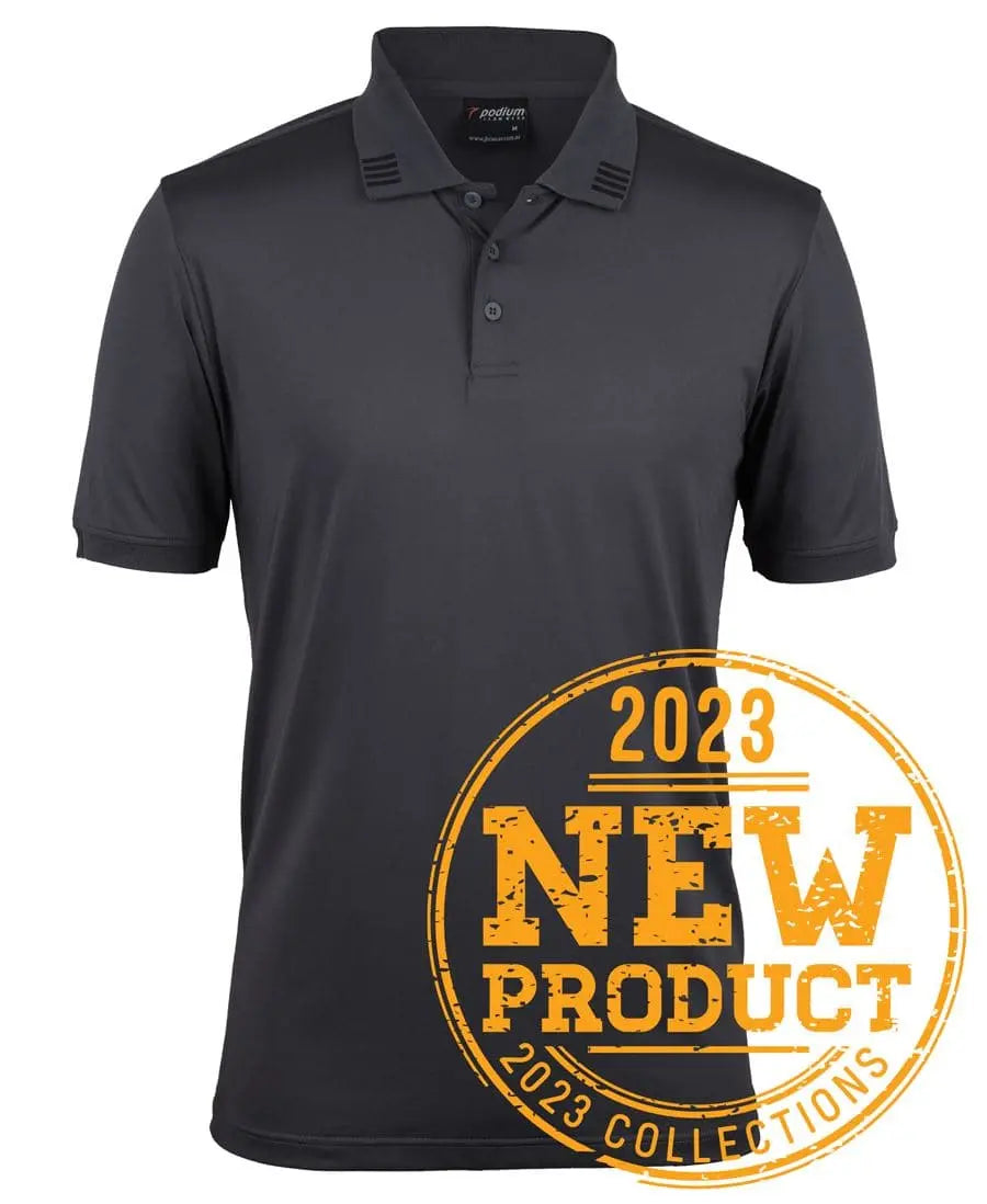 JB's Podium 4 Stripe Short Sleeve Stretch Polo 7S4P Jb's Wear